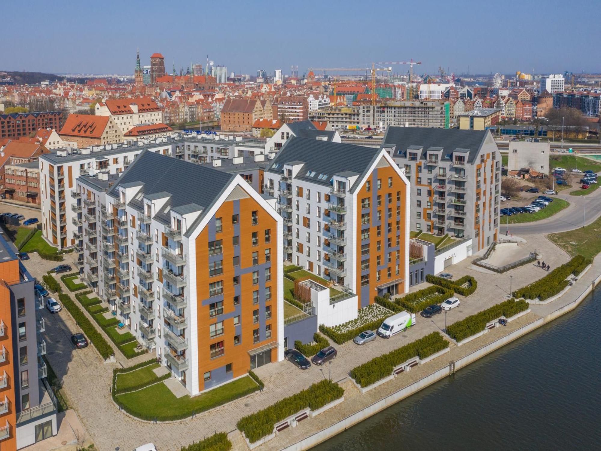 City Center - Riverside By Apartmore Gdańsk Extérieur photo